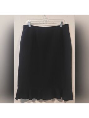 Collections for Le Suit Black Workwear Pencil Skirt, Knee Length Sz 14
